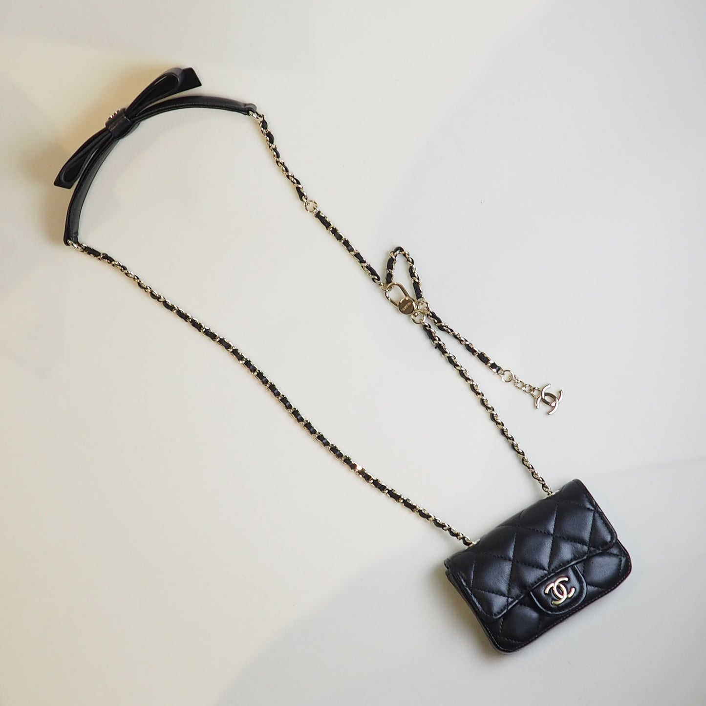 Mini Coin Purse with Chain