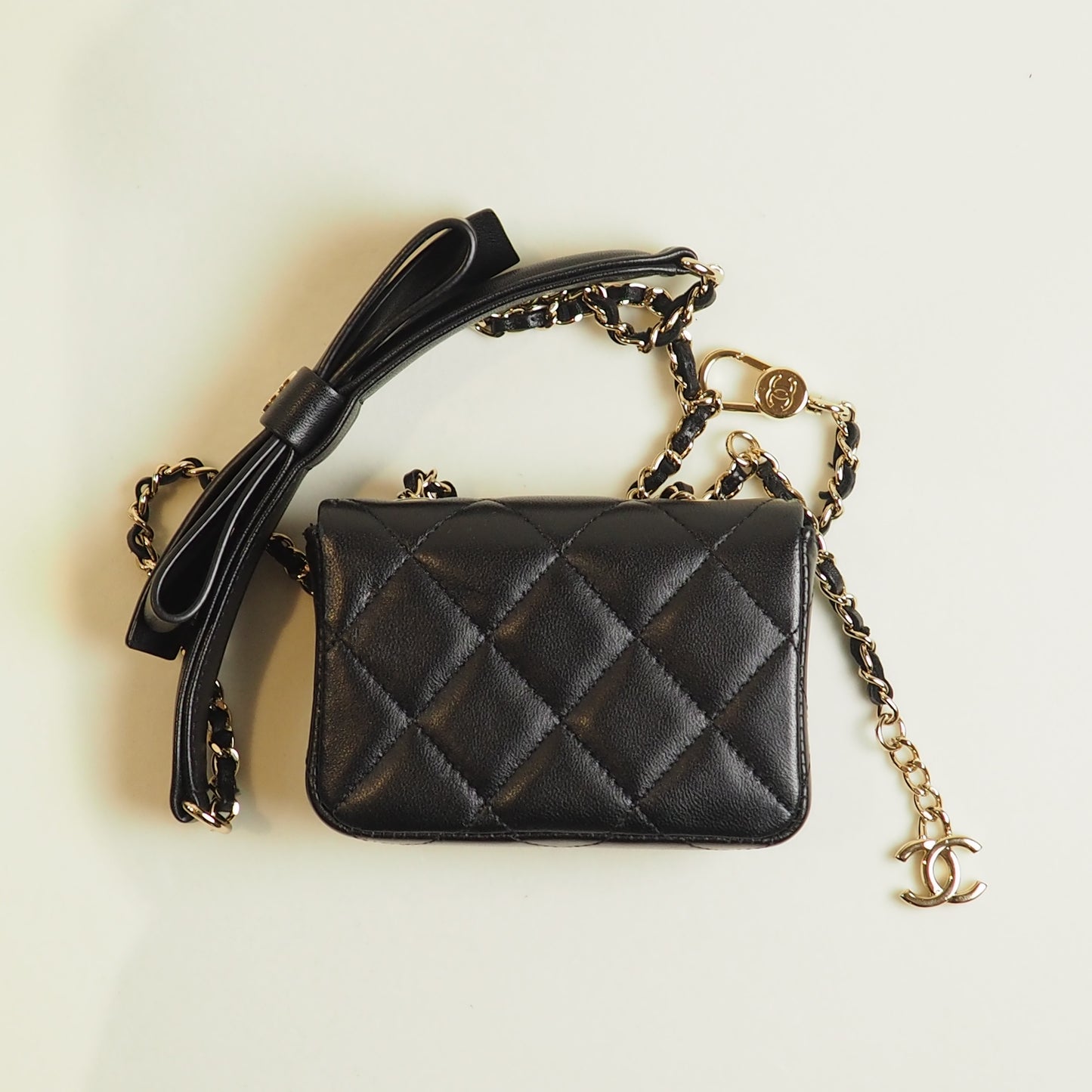Mini Coin Purse with Chain