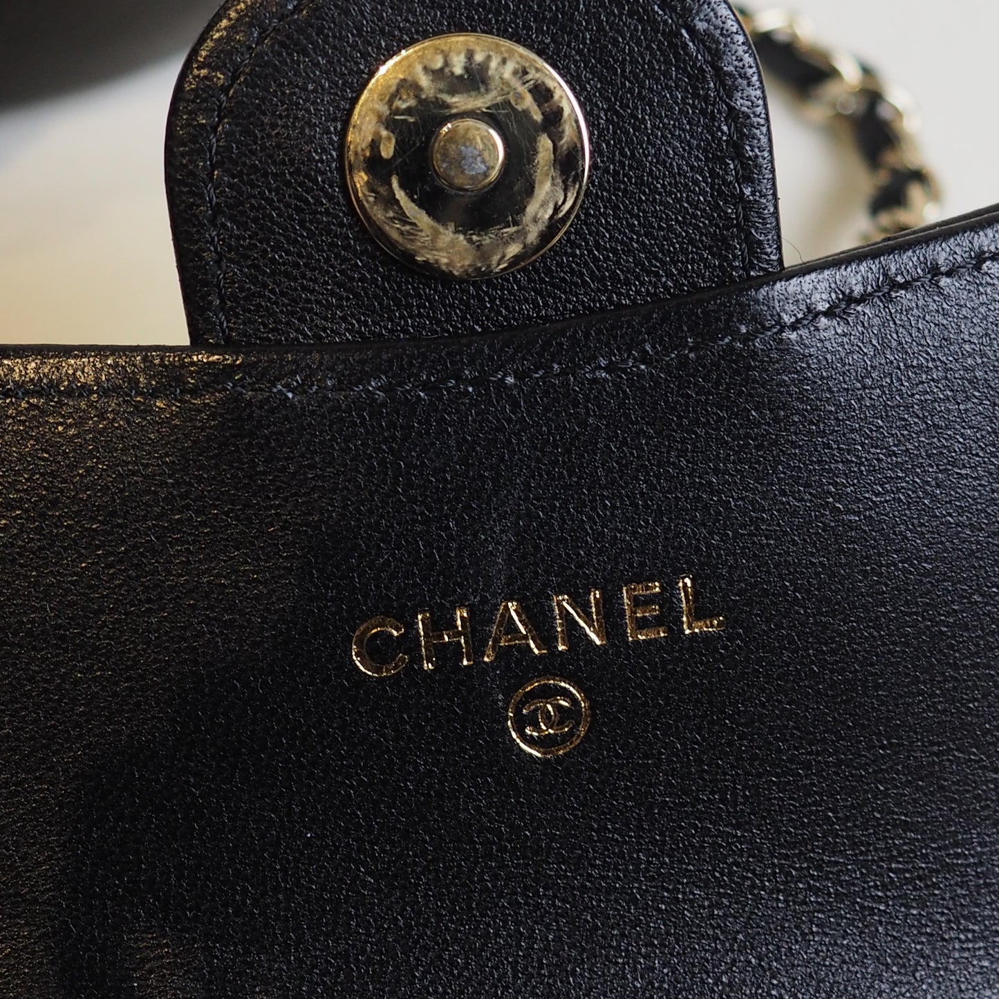 Mini Coin Purse with Chain