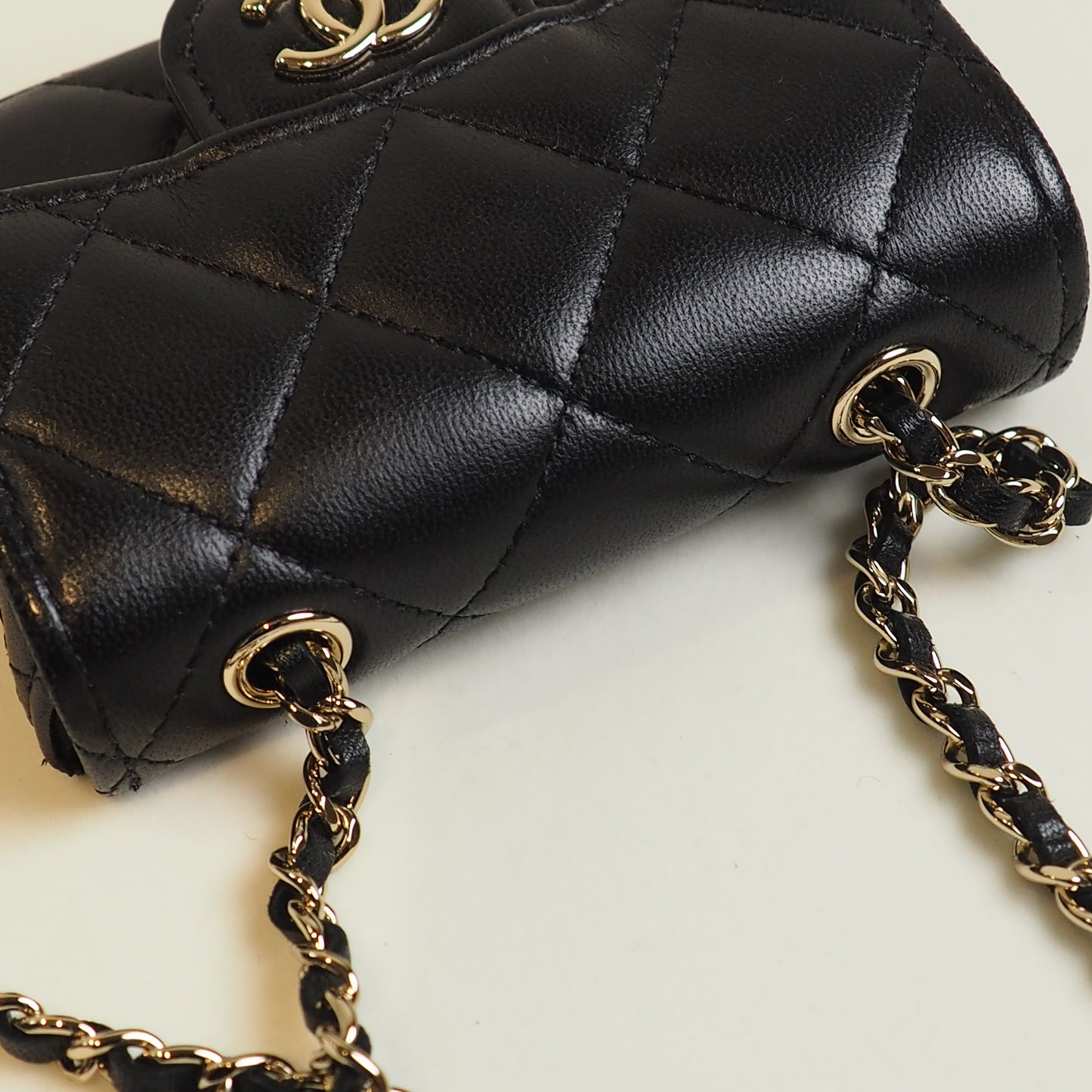 Mini Coin Purse with Chain