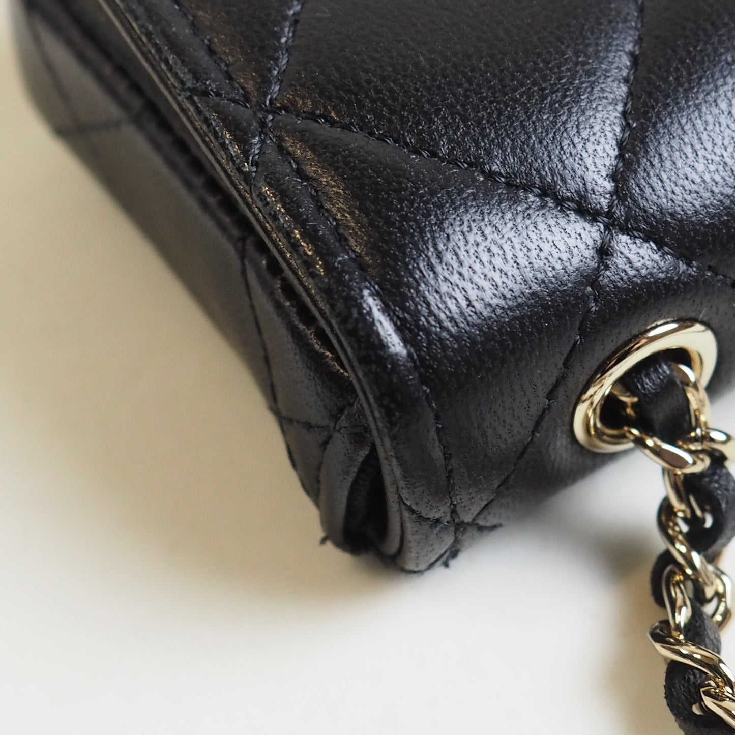 Mini Coin Purse with Chain
