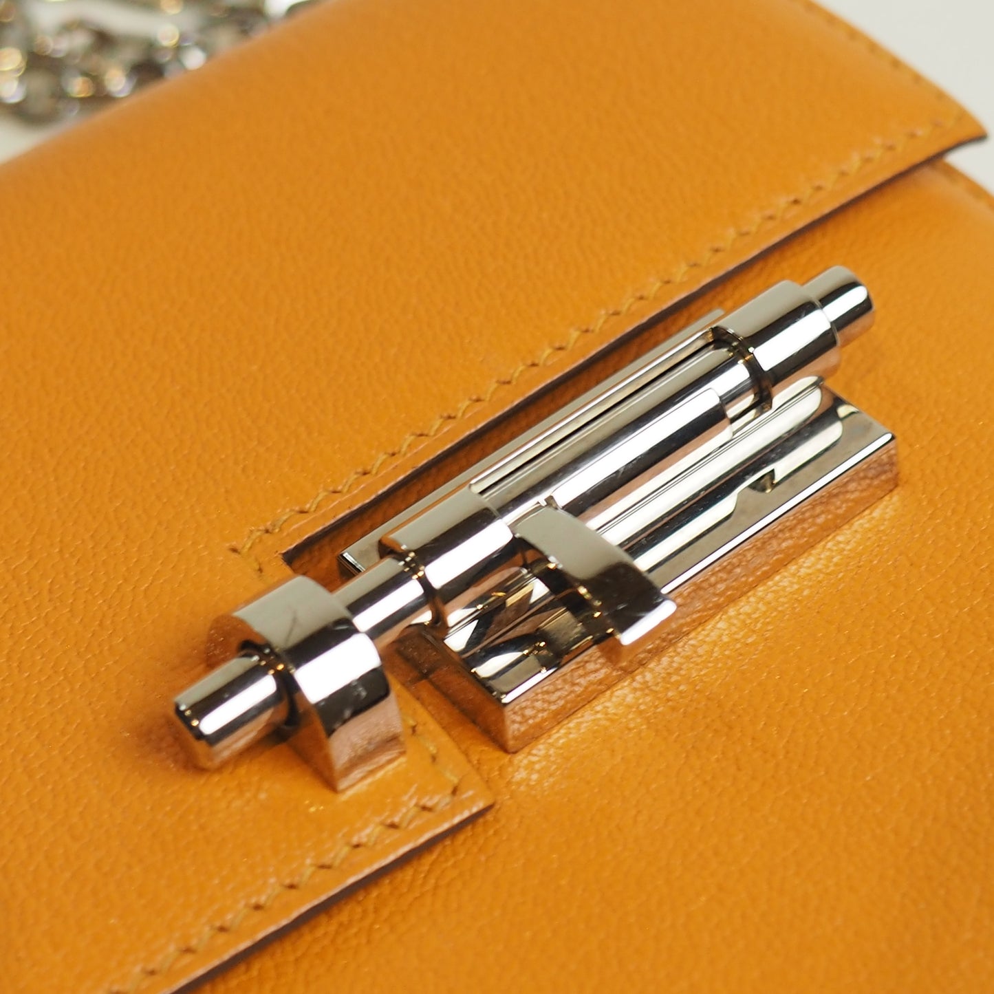 Verrou Chaine Mini Orange